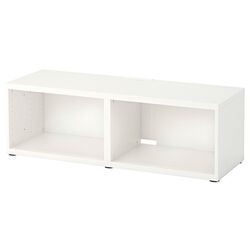 Living Ikea Besta/Lappviken glisiera sertar cu sistem apasare 240x42x230 (Alb/Bej-gri-deschis) Thumb