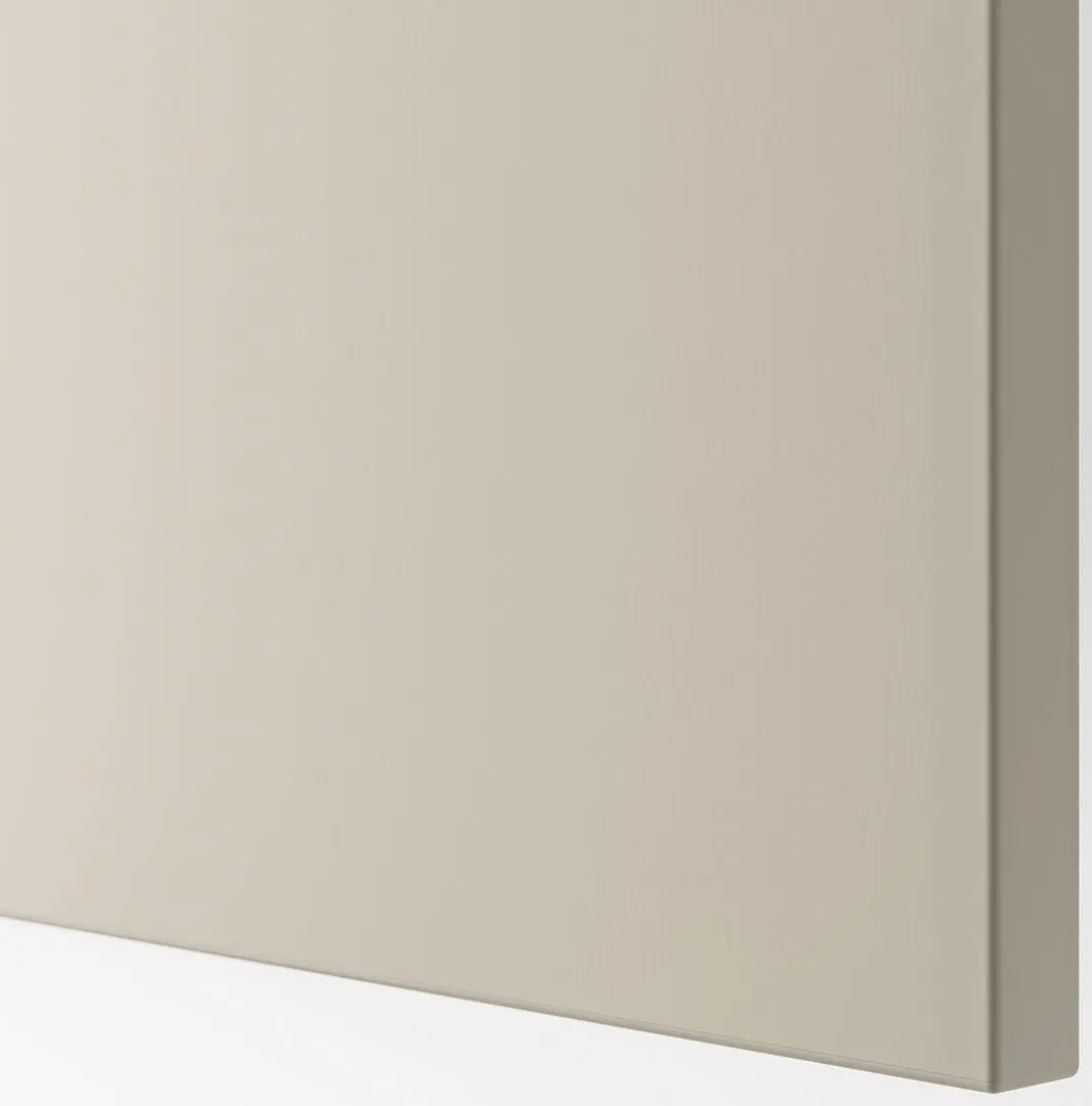 Гостиная Ikea Besta/Sindvik/Lappviken стекло/ящик с плавно-закрывающимися направляющими 300x42x231 (Белый/Светлый серо-бежевый) - 3