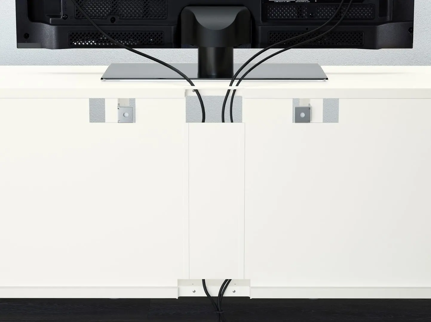 Гостиная Ikea Besta/Sutterviken/Sindvik ящик c нажимными направляющими 300x42x231 (Белый) - 3