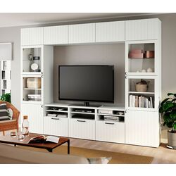 Гостиная Ikea Besta/Sutterviken/Sindvik ящик c нажимными направляющими 300x42x231 (Белый)