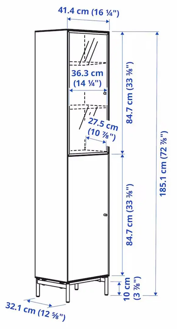 Living Ikea Boastad 203x185 (Negru/Furnir Stejar)