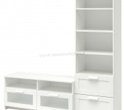 Living Ikea Brimnes 180x41x190 (Alb)