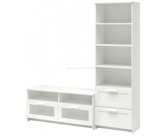 Living Ikea Brimnes 180x41x190 (Alb)