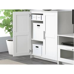 Living Ikea Brimnes 200x41x95 (Alb) Thumb