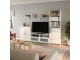 Living Ikea Brimnes/Bergshult 258x41x190 (Alb)