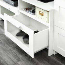 Living Ikea Brimnes/Bergshult 258x41x190 (Alb) Thumb