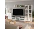 Living Ikea Brimnes/Burhult 338x41x190 (Alb)