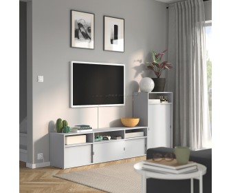 Гостиная Ikea Havsta 215x32x96 (Серый)