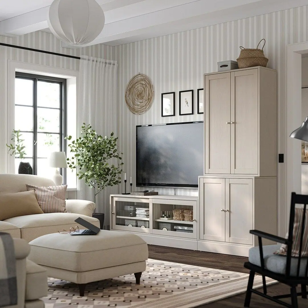 Living Ikea Havsta 241x47x212 (Gri-bej)