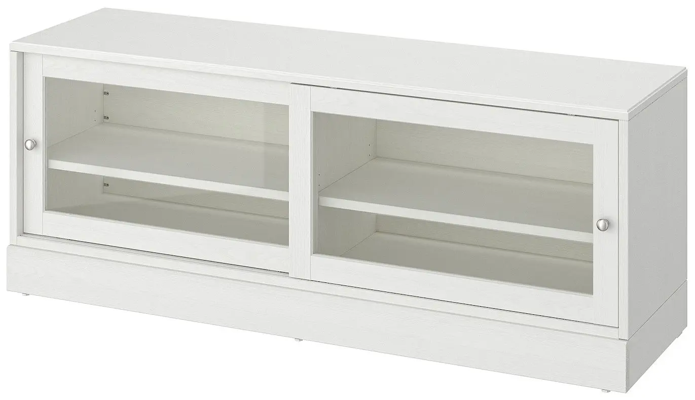 Living Ikea Havsta usi sticla 322x47x212 (Alb)