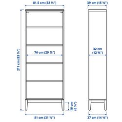 Living Ikea Idanas 325x40x211 (Alb) Thumb