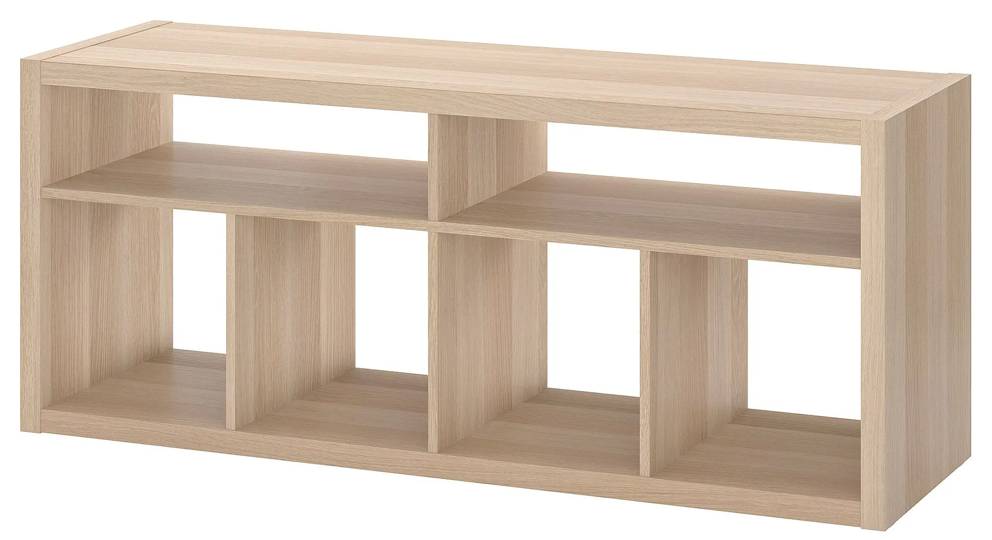 Living Ikea Kallax/Lack 224x39x147cm (Aspect stejar antichizat)