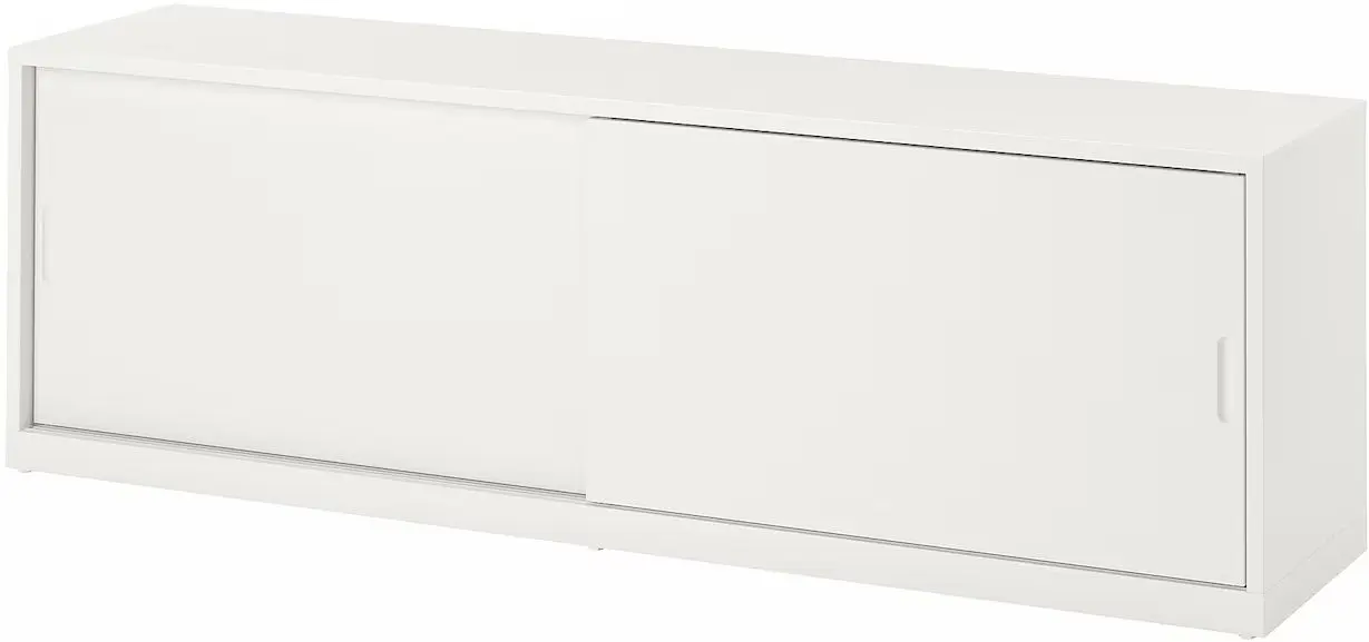 Living Ikea Tonstad usi glisante/sticla 339x37x116 (Alb)