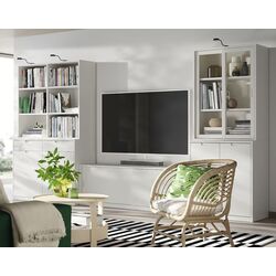 Living Ikea Tonstad usi glisante/sticla 377x47x201 (Alb) Thumb