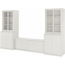 Living Ikea Tonstad usi sticla 339x47x201 (Alb) Thumb