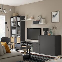 Living Ikea Vihals 337x47x200 (Gri-inchis) Thumb