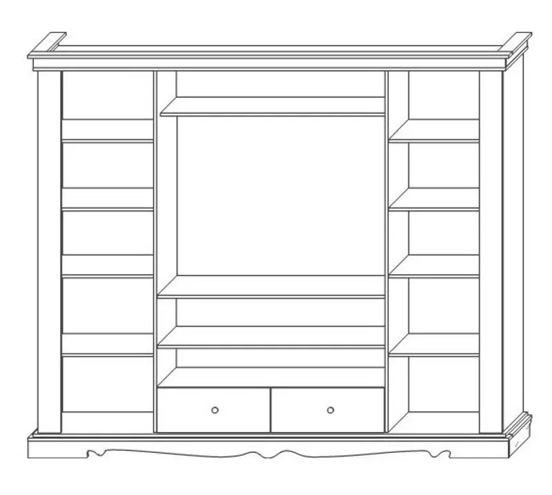 Living Marcel Prod Amelia 2.4m (Light Oak)
