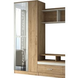 Living Marcel Prod Atlantida RO 2.8m (Craft Oak Golden/Craft Oak White) Thumb