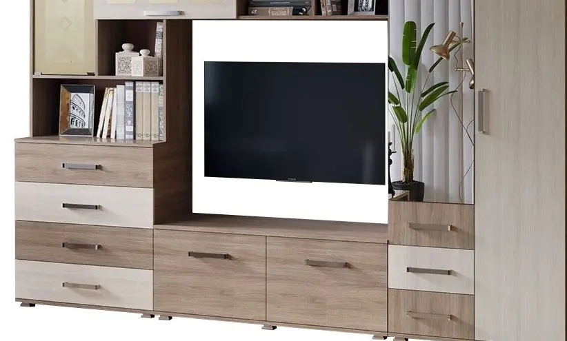 Гостиная Marcel Prod Bella 1 2.8m (Ash Shimo Light/Ash Shimo Dark) - 3