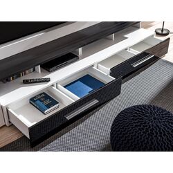 Гостиная Marcel Prod Camino 2.9m (White Gloss/Black Gloss) Thumb