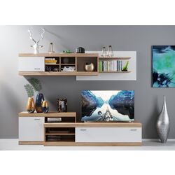 Гостиная Marcel Prod Domino 2.5м (Sonoma Oak/White) Thumb