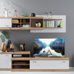 Гостиная Marcel Prod Domino 2.5м (Sonoma Oak/White)