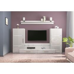 Гостиная Marcel Prod Domino 2.8м (White Gloss/White) Thumb