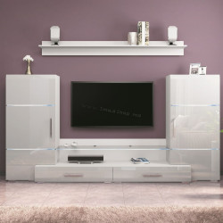 Гостиная Marcel Prod Domino 2.8м (White Gloss/White)
