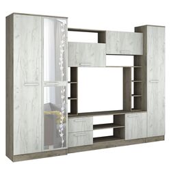 Гостиная Marcel Prod Flora 2.7m (Craft Oak White/Craft Oak Gray) Thumb