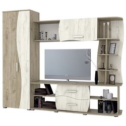 Living Marcel Prod Kapri 2.2m (Craft Oak Gray/Craft Oak White) Thumb