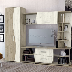 Гостиная Marcel Prod Kapri 2.2м (Craft Oak Gray/Craft Oak White)