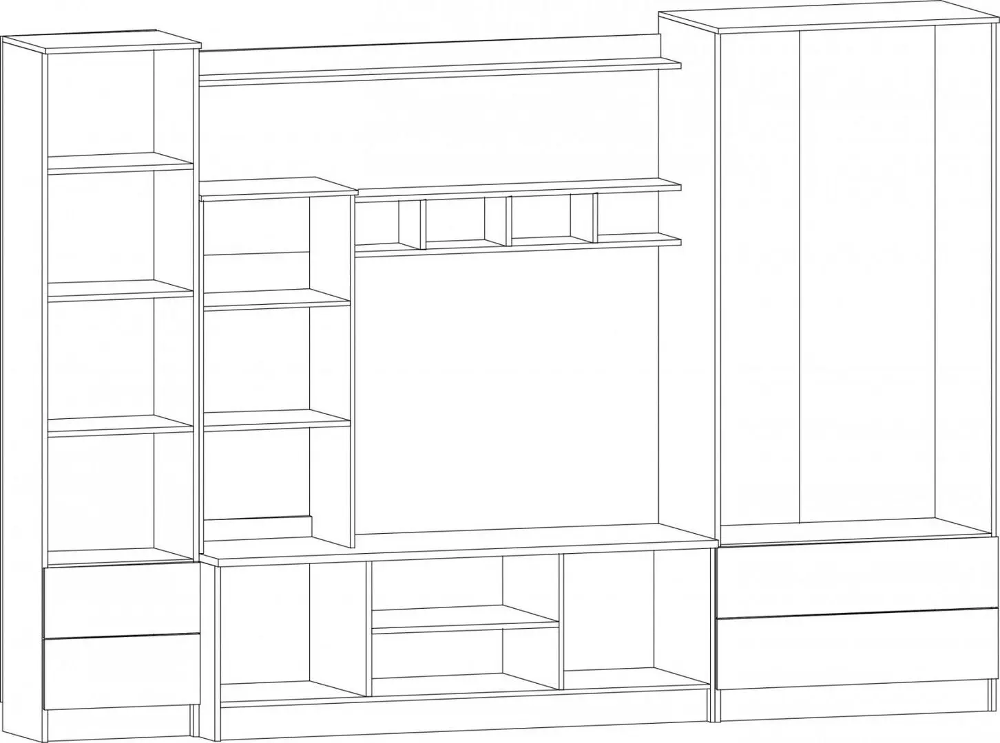 Living Marcel Prod Kaspiy 3m (Craft Oak Golden/Wenge) - 3