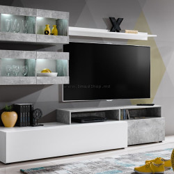 Гостиная Marcel Prod Light 2.1m (White Gloss/Gray)