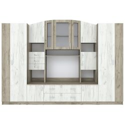 Гостиная Marcel Prod Macarena 2.9m (Craft Oak White/Craft Oak Gray) Thumb