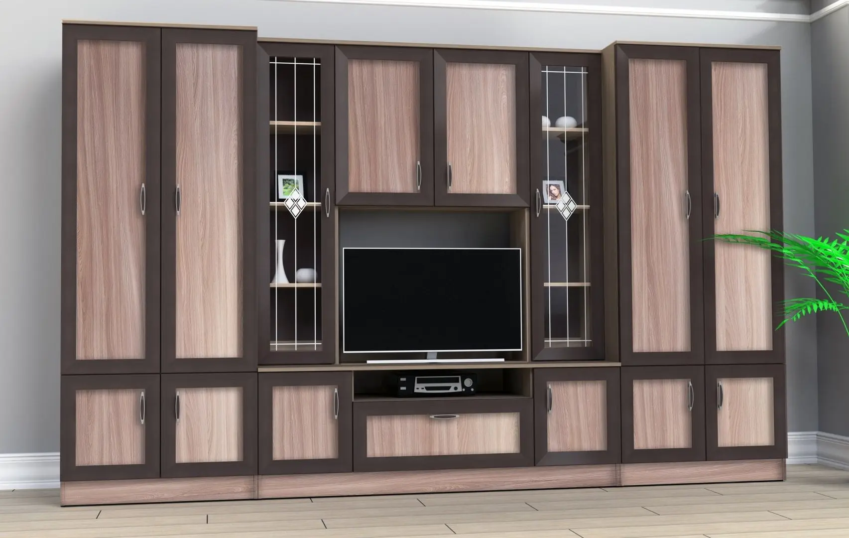 Гостиная Marcel Prod Natalia 3.2m (Ash Asahi/Wenge) - 2