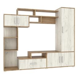 Living Marcel Prod Pekin 2.1m (Craft Oak Golden/Craft Oak White) Thumb