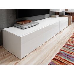 Гостиная Marcel Prod Quill 2.5м (White Gloss/Walnut) Thumb