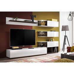 Гостиная Marcel Prod Silk 2.4м (White Gloss/White) Thumb