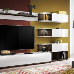 Гостиная Marcel Prod Silk 2.4м (White Gloss/White)