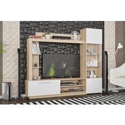 Гостиная Marcel Prod Trento 2м (Sonoma Oak/White) Thumb