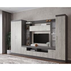 Living МЛ-мебель ML-2 (Anthracite/Craft Oak White) Thumb