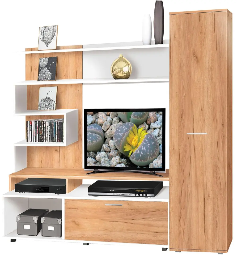 Living Modern Bari (Craft Oak Golden/White)