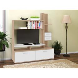 Гостиная Пехотин Аликанте (Дуб Сонома/Белый)