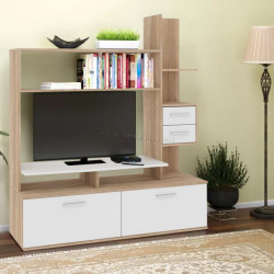 Гостиная Пехотин Аликанте (Дуб Сонома/Белый)