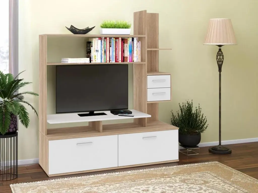 Living Пехотин Alikante (Sonoma Oak/White)