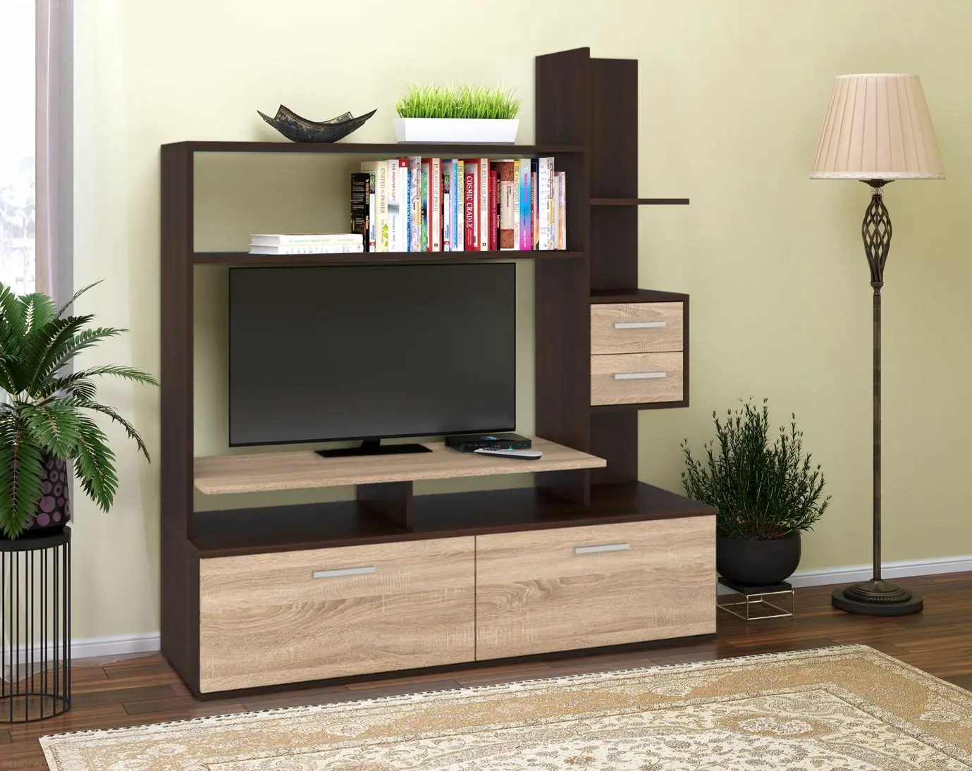 Гостиная Пехотин Аликанте (Орех/Дуб Сонома)