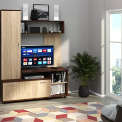 Гостиная Пехотин Аляска (Дуб Сонома/Орех)