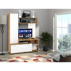 Гостиная Пехотин Аляска (Дуб Тахо/Белый)