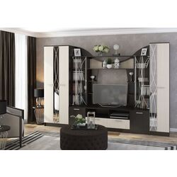 Sectiunea centrala Стендмебель Olbiya (Belfort Oak/Wenge) Thumb