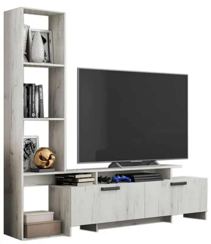 Living Стендмебель Luchiana 1.9m (Craft Oak White)